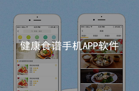 健康食譜APP開(kāi)發(fā)案例